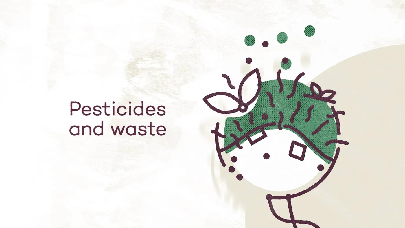 Pesticides and waste