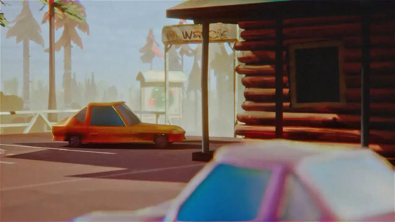 The Cabin, car parking