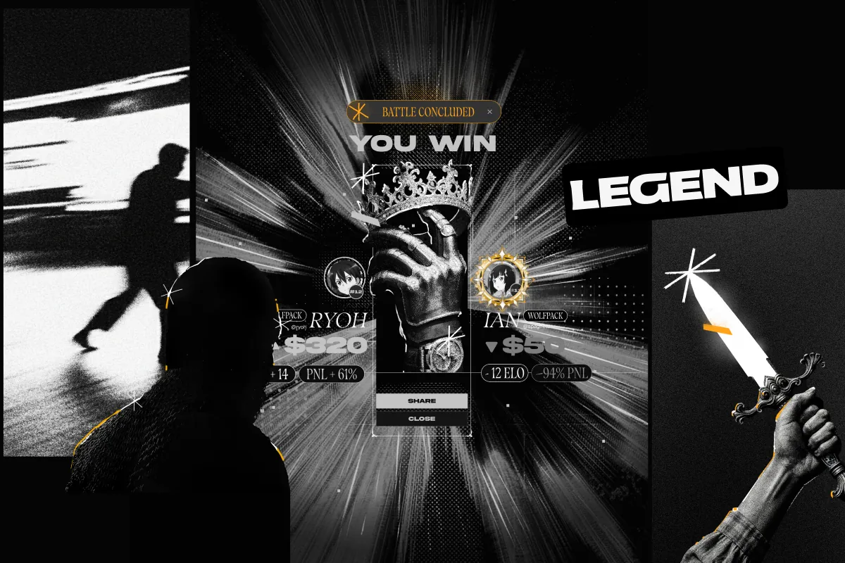 Legend.trade brand: banner